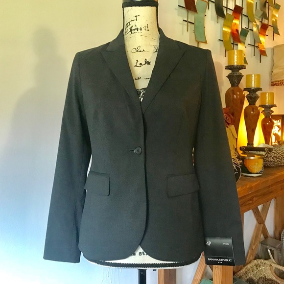 Banana Republic Jackets & Blazers - BANANA REPUBLIC Petite Jacket NWT